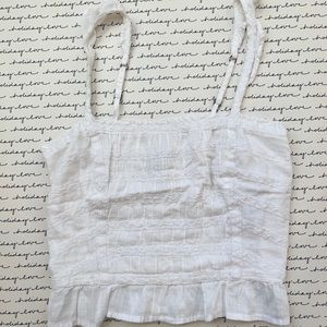 Abercrombie & Fitch White Camisole